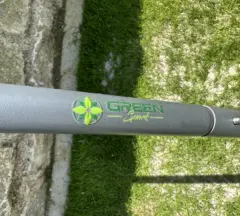 Green Spark Rasenrakel mit XL-Bodenplatte 80x30cm, ergonomischer Nivellierrechen zum Rasen sanden, Rakel Lawn Leveling Rake